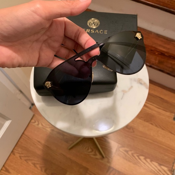 Versace sunglasses with box & paperwork main image 6